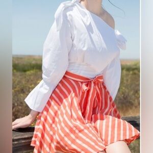 Bellenista A Line Striped Skort